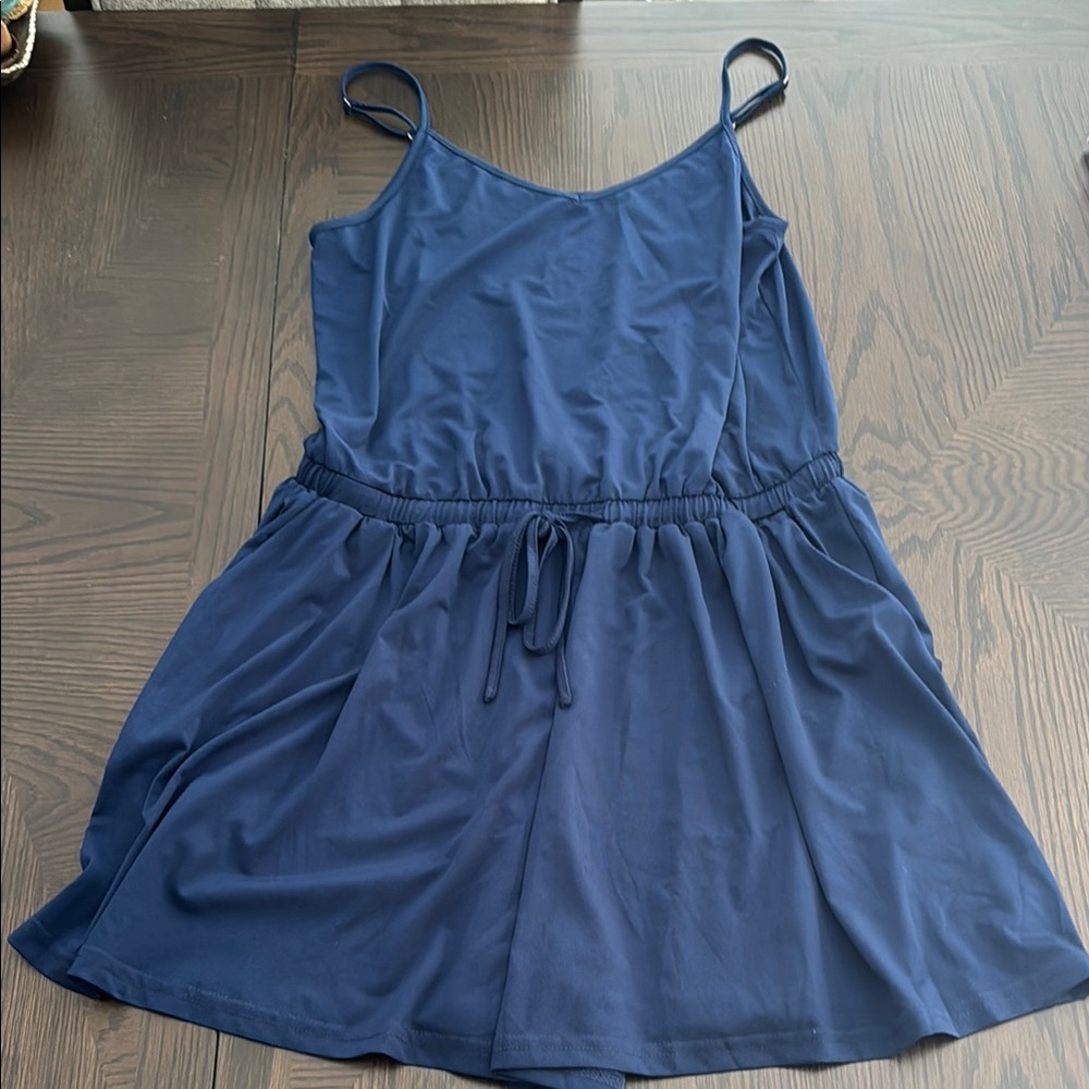Chic Navy Blue Women's Jumpsuit